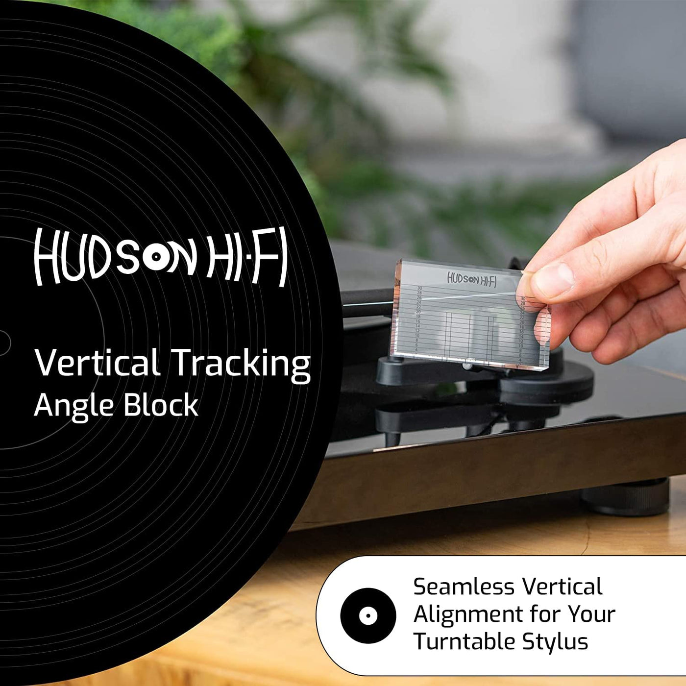 Hudson Hi-Fi VTA + VTF + Protractor Deluxe Cartridge Alignment Kit