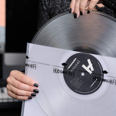 Hudson Hi-Fi Vinyl Record Sleeves 100 Inner & 100 Outer