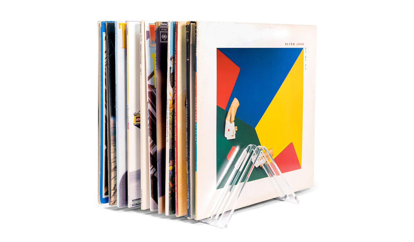 Hudson Hi-Fi Vinyl Record Storage Holder - Vyramid Organizer