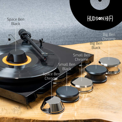 Hudson Hi-Fi SpaceBen Record Weight Stabilizer - 8-Ounce Vinyl Weight